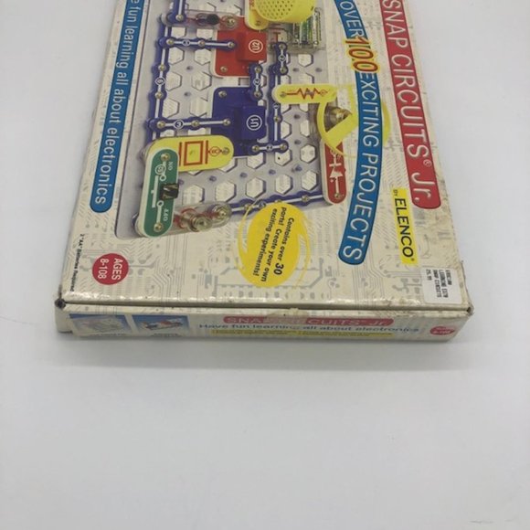 Pre Owned Elenco Electronics Snap Circuits Jr SC-100 - Picture 7 of 8